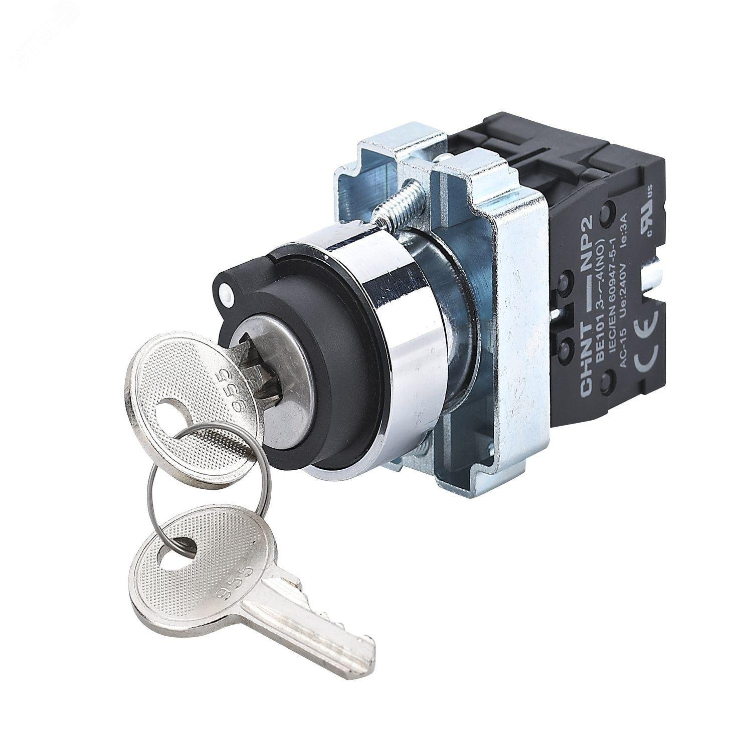 Изображение товара Переключатель NP2-BG25 с 2 положениями фиксацией IP40