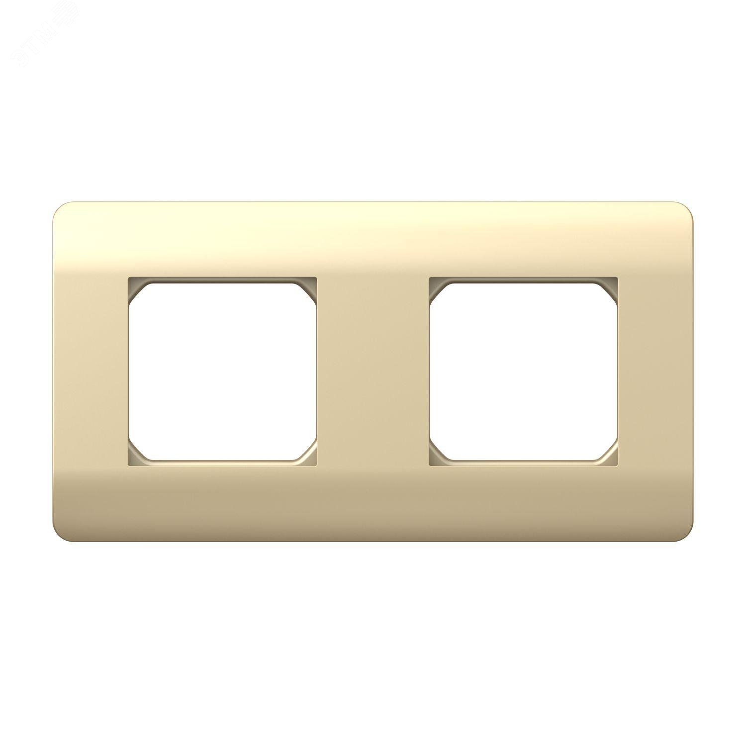 Изображение товара Универсальная рамка NEW3-E шампань для электроустановочных изделий