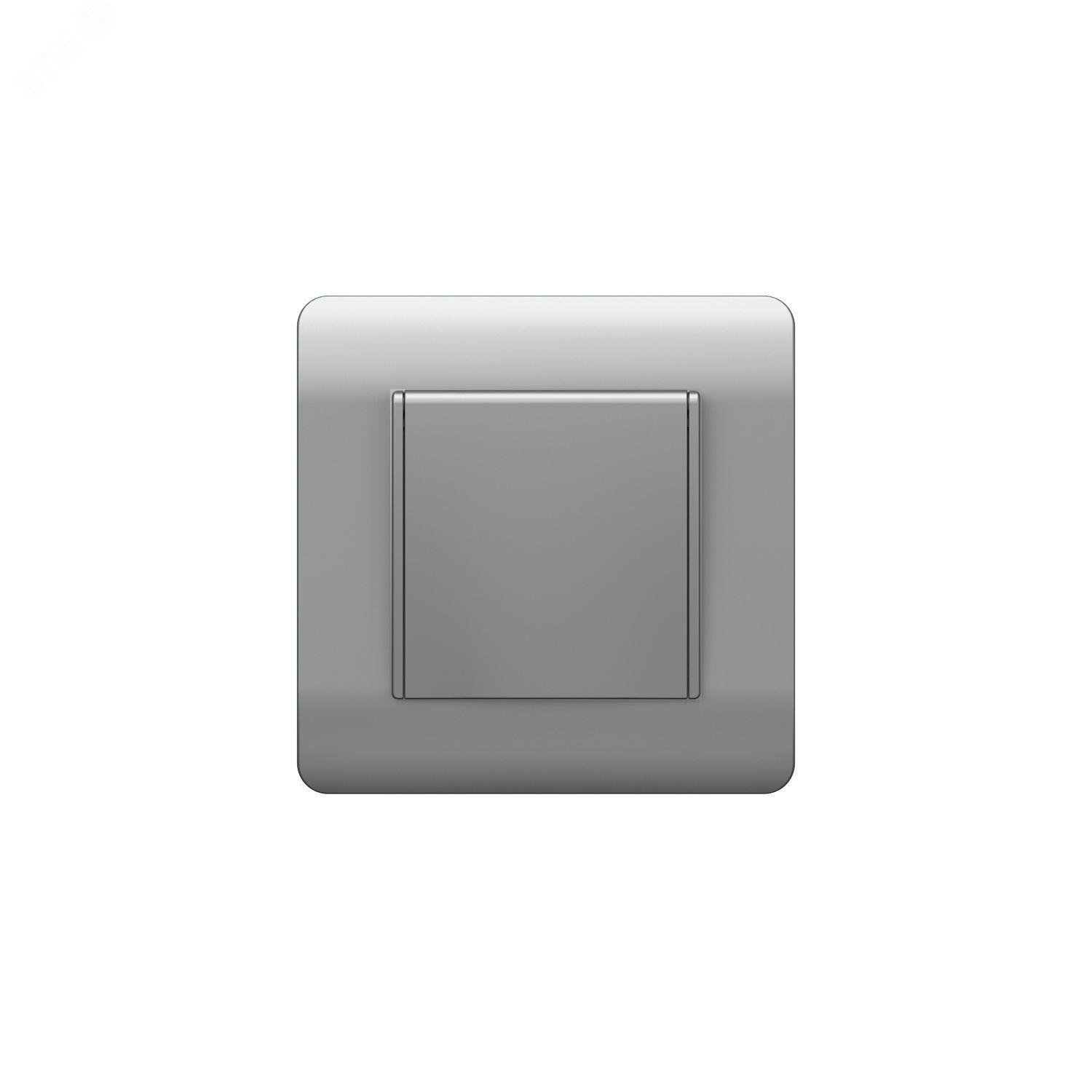 Изображение товара Розетка со шторками с крышкой 16А IP44 CHINT серебристая