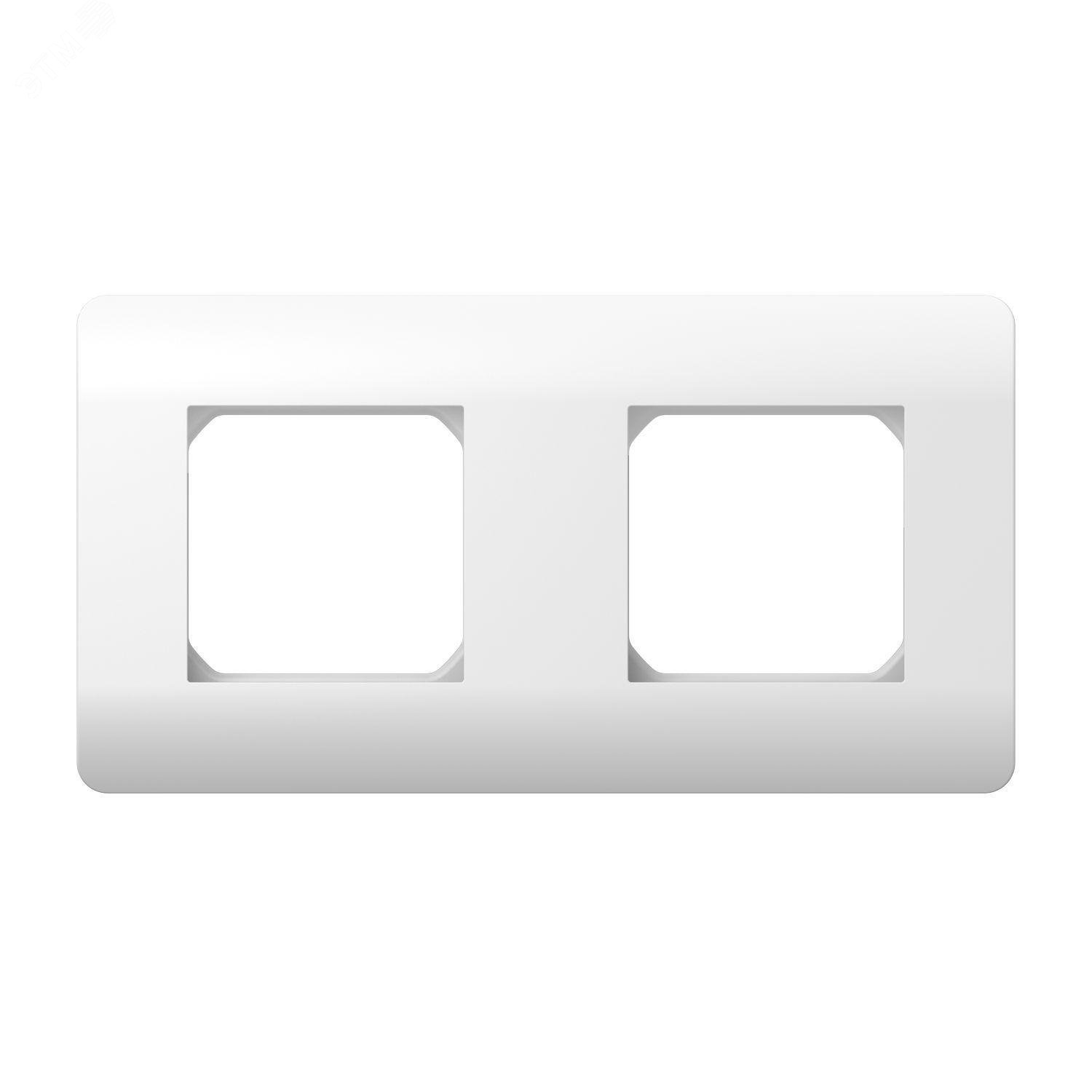 Изображение товара Рамка 2-ая, универсальная (NEW3-E), белый (шт)