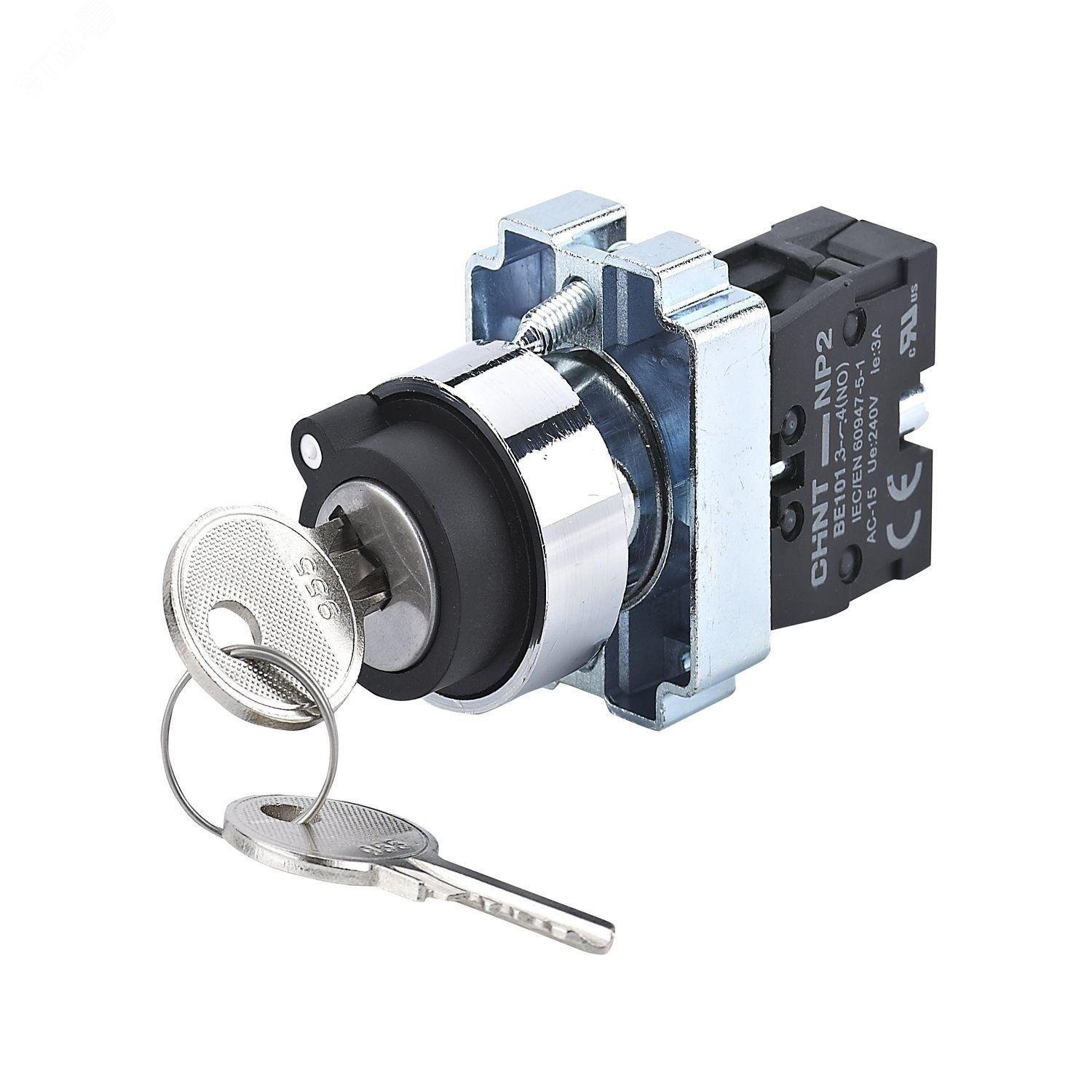 Изображение товара Переключатель NP2-BG41 2 положения возвратом IP40 для промышленного применения