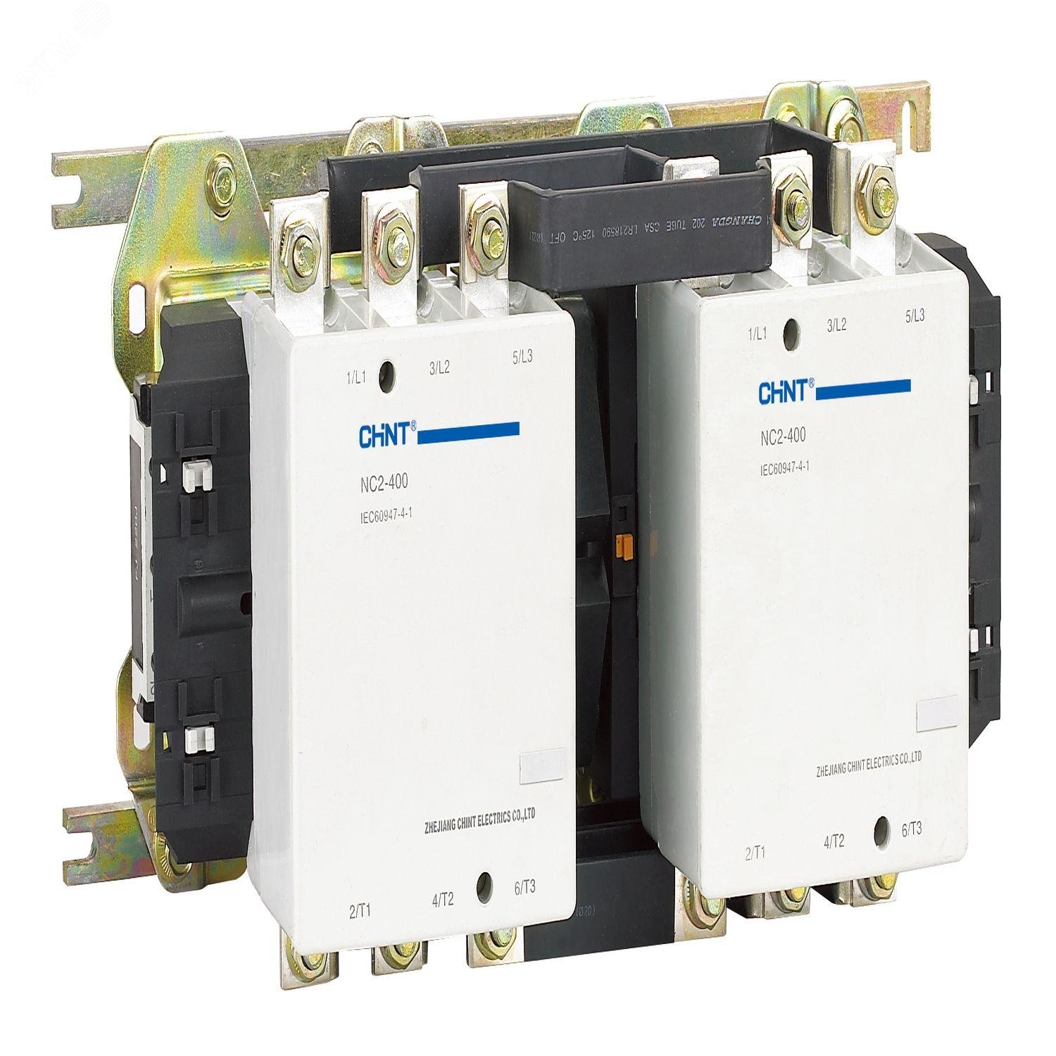 Изображение товара Контактор NC2-400NS реверсивный 400А 230В/AC3 для автоматизации промышленной техники