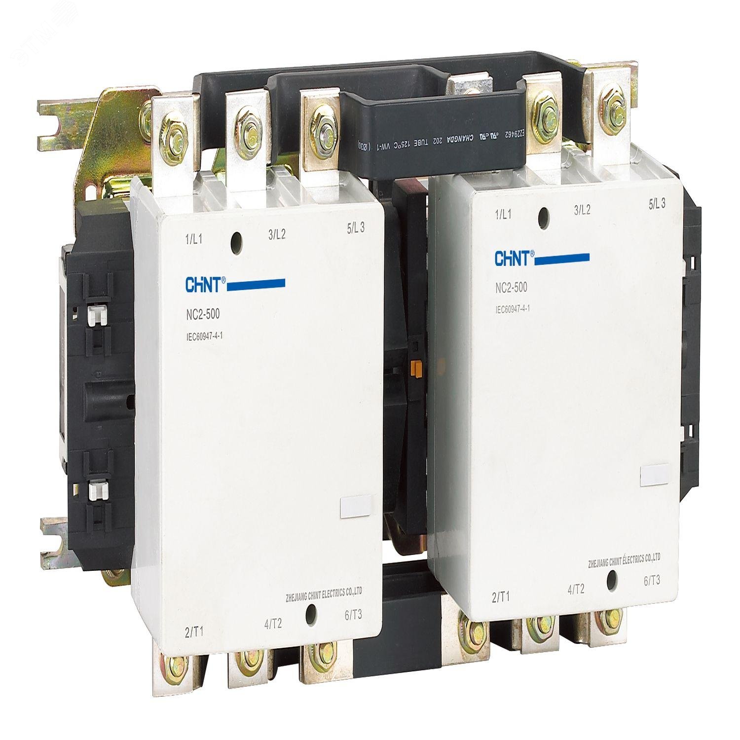 Изображение товара Контактор NC2-500NS реверсивный 500А 230В/AC3 50Гц (R) (шт)