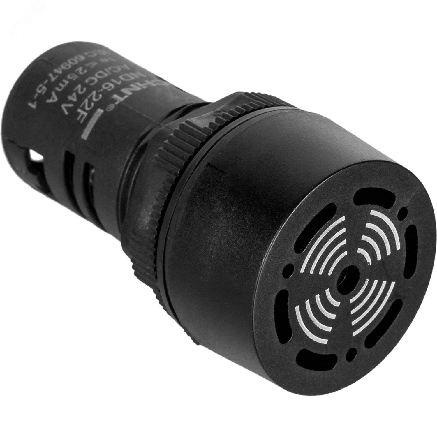 Изображение товара Звуковой сигнализатор ND16-22L 22 мм черный AC220V CHINT