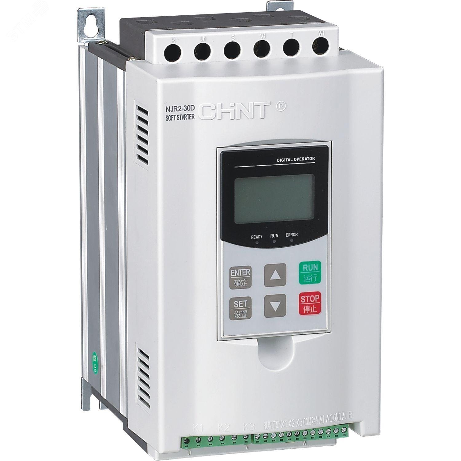 Изображение товара Устройство плавного пуска NJR2-75D 75кВт 140А для электродвигателей