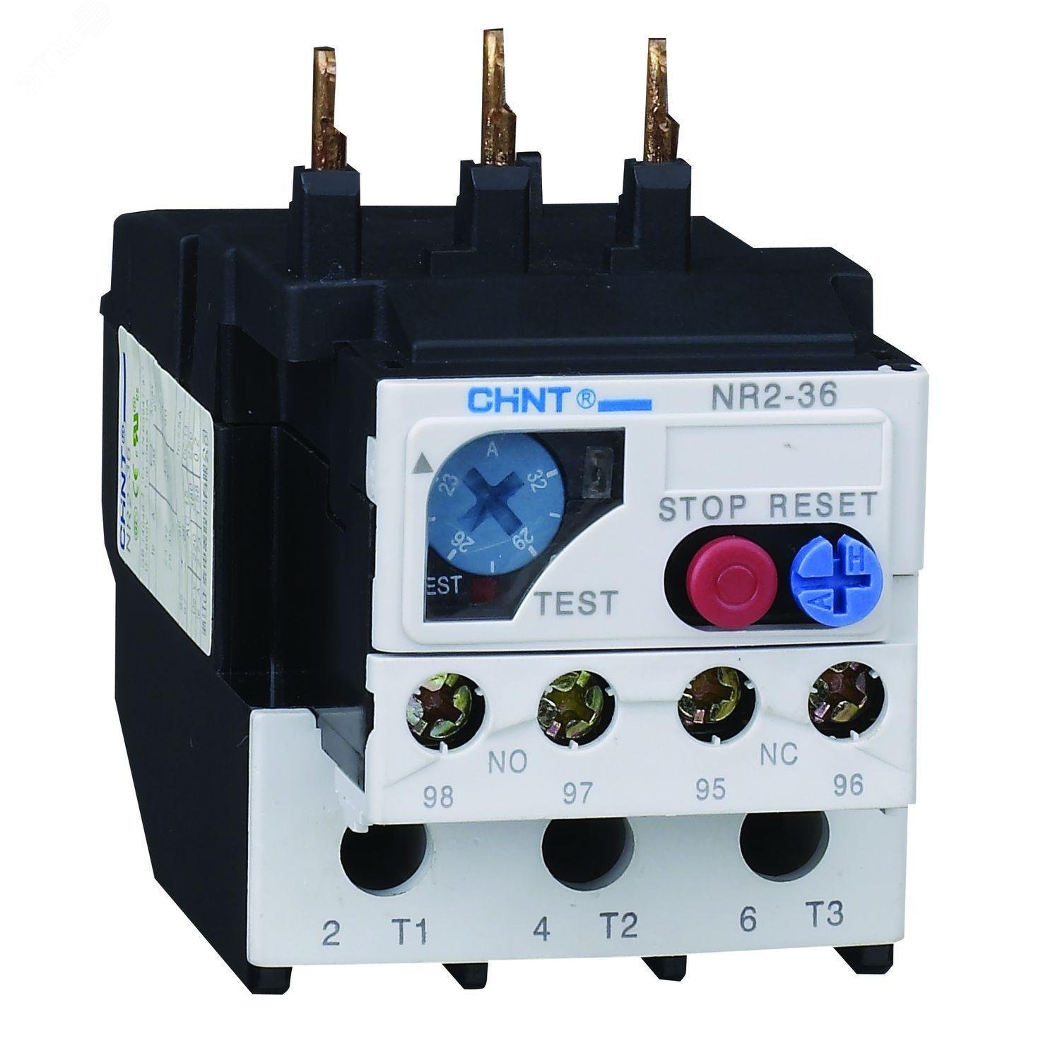 Изображение товара Реле тепловое NR2-36 23-32А CHINT для защиты электросетей