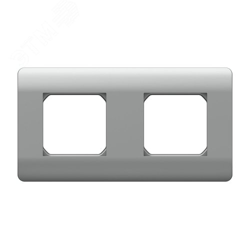 Изображение товара Рамка 2-ая, универсальная, серебряный (шт)