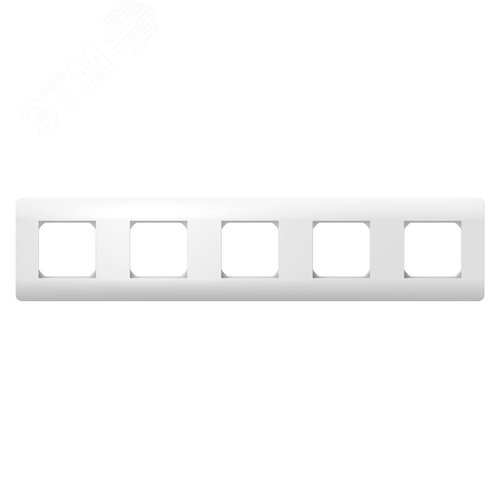 Изображение товара Рамка 5-ая, универсальная (NEW3-E), белый (шт)