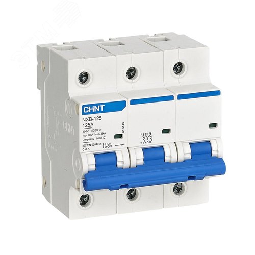 Изображение товара Выключатель автоматический 3P 100А C 10кА NXB-125 (шт)