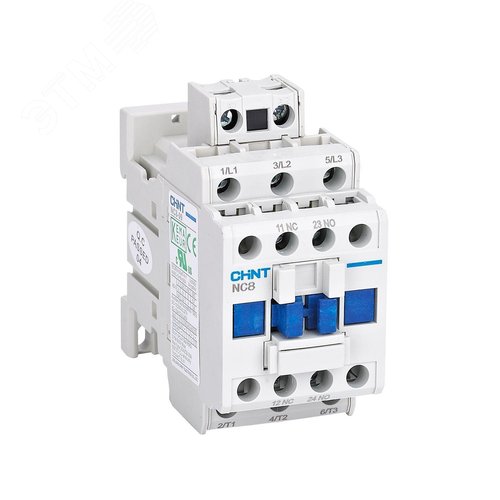 Изображение товара Контактор NC8-9/W 3P 9А AC/DC (100~250В) 1НО+1НЗ (R) (шт)