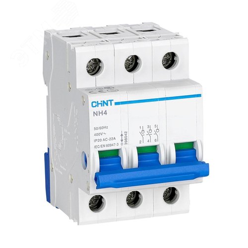 Изображение товара Выключатель нагрузки NH4 3P 32А (DB) (R) (шт)