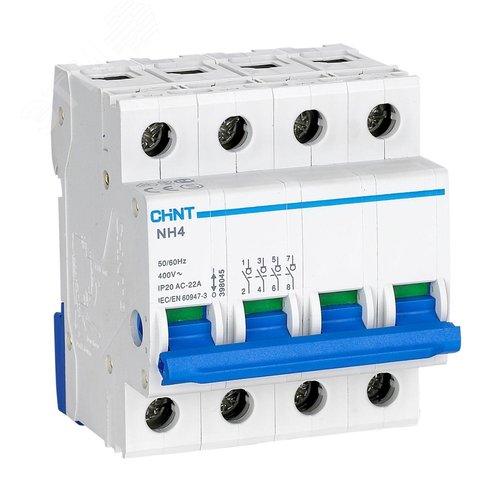 Изображение товара Выключатель нагрузки NH4 4P 32А (DB) (R) (шт)