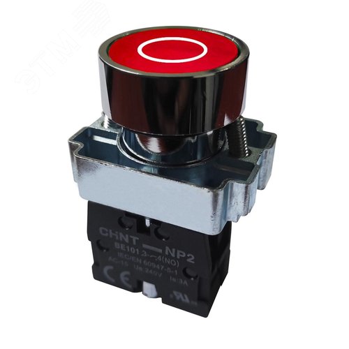 Изображение товара Кнопка управления NP2-BA4322 с маркировкой, 1НЗ, IP40 (R) (шт)