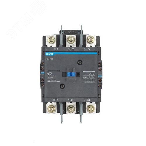 Изображение товара Контактор NXC-500 3P 500A 2НО+2НЗ катушка 380-415В AC/DC 50Гц (шт)