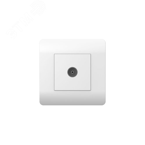 Изображение товара Розетка антенная одиночная TV коннектор, шампань (шт)