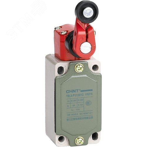 Изображение товара Выключатель путевой YBLX-P1/120/1G с одинарным роликом, регулируемый угол поворота (R) (шт)