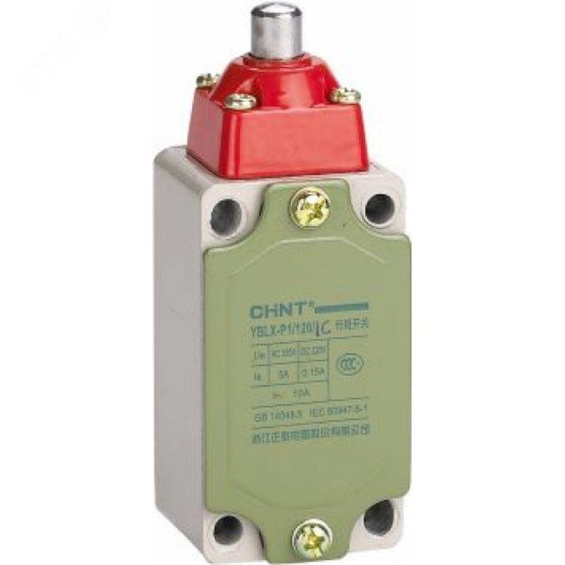 Изображение товара Выключатель путевой YBLX-P1/120/1C прямого действия с буфером