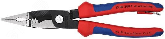 Изображение товара Многофункциональные электромонтажные клещи 6-в-1 KNIPEX, 200 мм