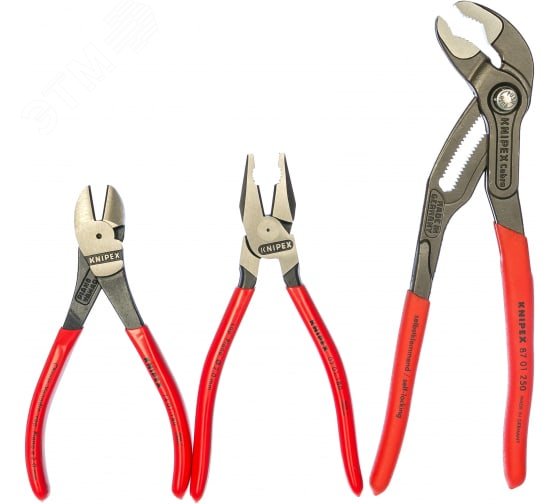 Изображение товара Набор профессиональных инструментов KNIPEX особой мощности в пластиковом ложементе