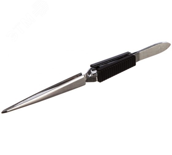 Изображение товара Пинцет крестовидный тонкие зазубренные губки 165 мм KNIPEX для электроники и пайки