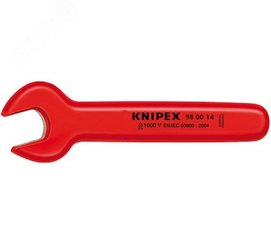 Изображение товара Ключ гаечный рожковый KNIPEX VDE 1000V 9мм 105мм