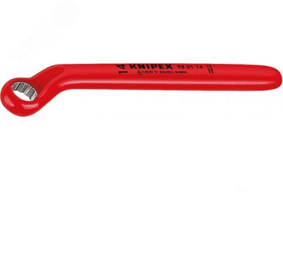 Изображение товара Ключ гаечный накидной 7 мм KNIPEX с отгибом Германия