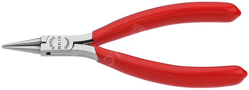 Изображение товара Круглогубцы захватные для электроники L-115 мм обливные рукоятки (шт)