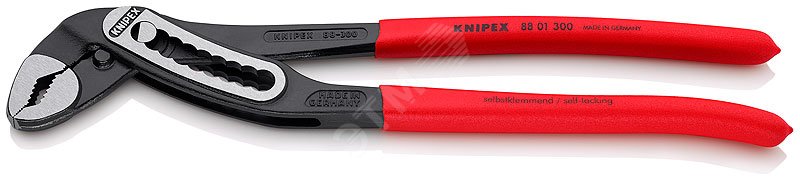 Изображение товара Клещи переставные KNIPEX Alligator 70 мм L-300 мм для сантехники