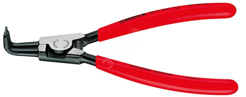 Изображение товара Щипцы для внешних стопорных колец KNIPEX, из кованой Cr-V стали, 19-60 мм диаметр