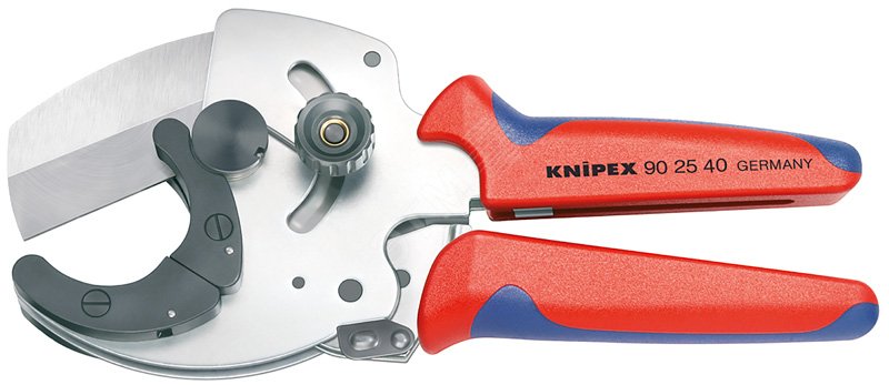 Труборез-ножницы для многослойных и пластмассовых труб 26 - 40 мм L-210 мм KN-902540 KNIPEX - превью