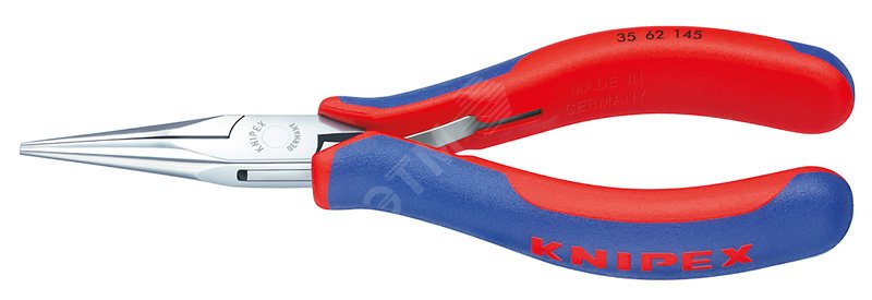 Изображение товара Длинногубцы захватные для электроники KNIPEX 145 мм прочно и точно