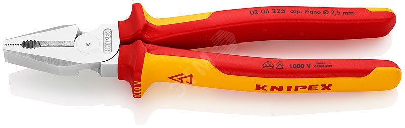 Изображение товара Плоскогубцы комбинированные VDE 1000V KNIPEX 225 мм