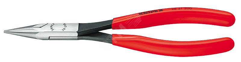 Изображение товара Плоскогубцы монтажные плоскокруглые губки 34 мм L-200 мм KNIPEX