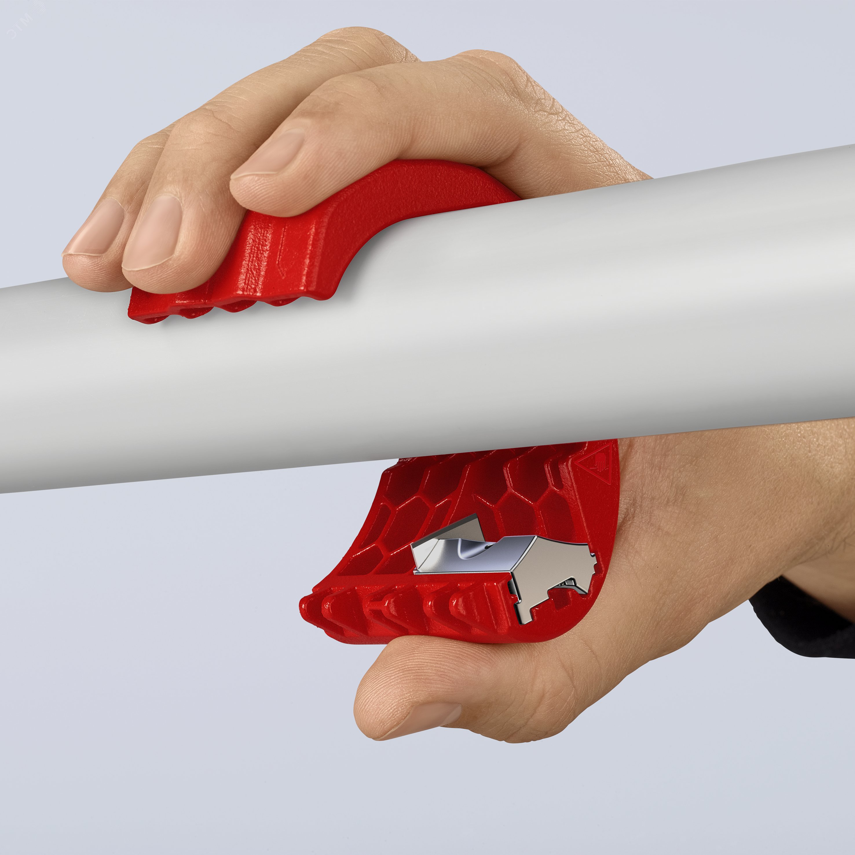 Труборез для пластиковых труб и уплотнительных втулок BiX d-20 - 50 мм KN-902210BK KNIPEX - превью 14