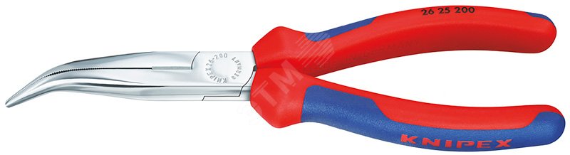 Изображение товара Длинногубцы с режущими кромками полукруглые губки 40° 200 мм KNIPEX Германия