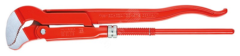 Ключ трубный 1 S-образные тонкие губки 42 мм (1 5/8) L-320 мм Cr-V многоэтапная закалка в масле KN-8330010 KNIPEX - превью