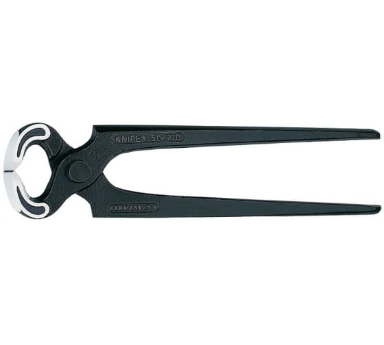 Кусачки торцевые плотницкие резка - проволока средней твердости 18мм режущая кромка 60HRC / 205мм L=160мм черные блистер