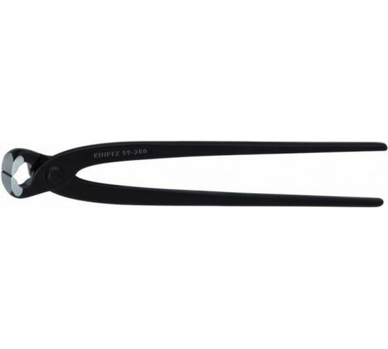 Клещи вязальные для арматурной сетки резка - проволока средней твердости 31мм твердая проволока 18мм режущая кромка 61 HRC / 25мм L=300мм блистер цвет черный