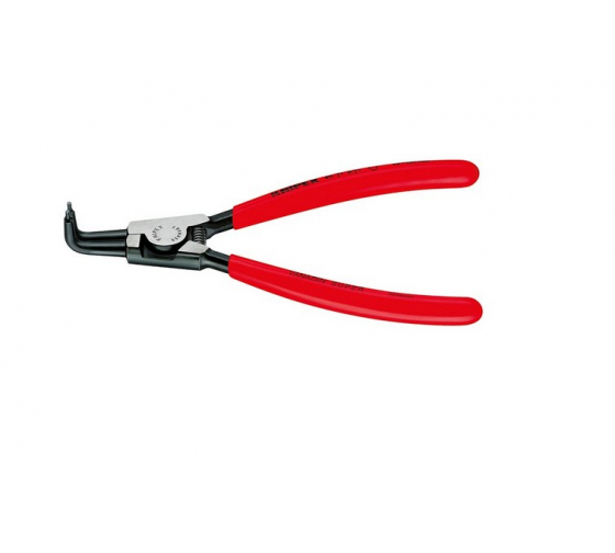 Щипцы для внутренних стопорных колец губки под углом 90° посадочный размер 85 - 140 мм диаметр наконечников 32 мм L-320 мм Cr-V чёрные обливные рукоятки блистер