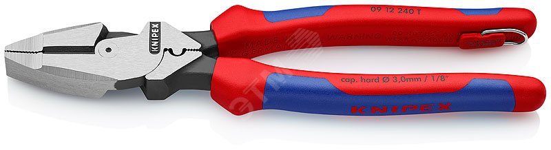 Изображение товара Плоскогубцы электромонтажные KNIPEX Linemans Pliers 240 мм Германия