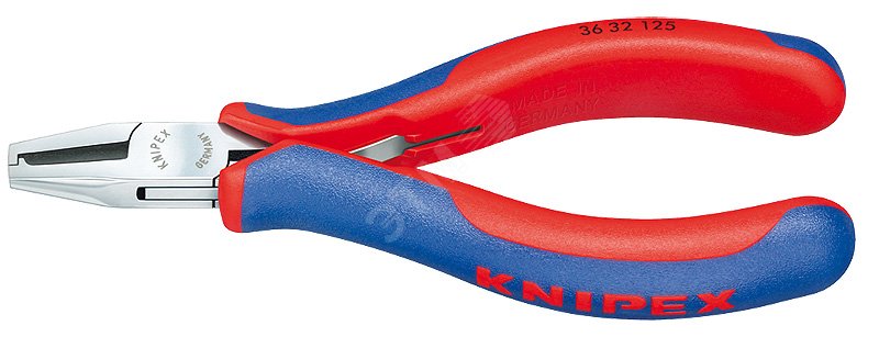 Изображение товара Плоскогубцы захватные для электроники 125 мм KNIPEX