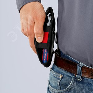 Набор инструментов для снятия стяжек: KN-8605150 KN-7902125 поясная сумка - фото 4