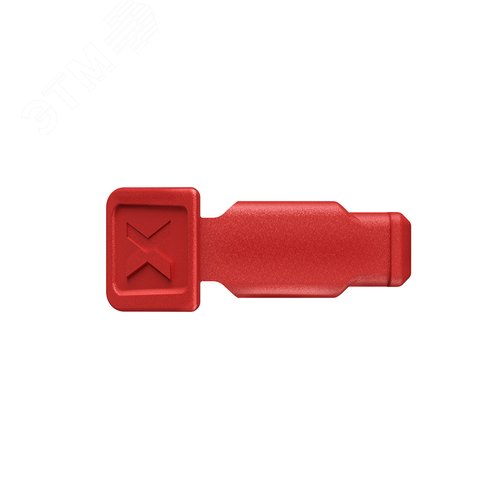 Изображение товара Клипса цветная, красная, 10 шт, для маркировки инструмента KNIPEX, ColorCode Clip (шт)