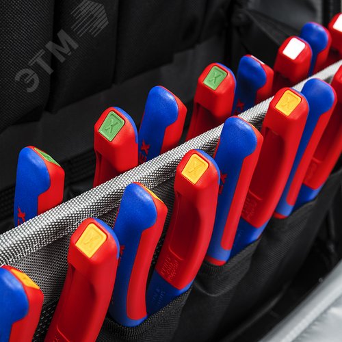 Клипса цветная, зеленая, 10 шт, для маркировки инструмента KNIPEX, ColorCode Clip - фото 2