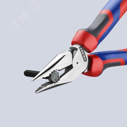 Плоскогубцы комбинированные остроконечные с удлиненными губками, 185 мм, фосфатированные, 2-компонентные ручки - фото 13