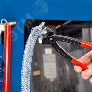 Клещи для хомутов с ушками фосфатированные черного цвета 220 мм - фото 13