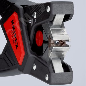 Стриппер автоматический для маслостойкой и безгалогенной изоляции многожильного кабеля зачистка: 44 - 75 мм (AWG 19 - 13) рез кабеля: 25 мм L-175 мм для кабелей TPE-U PUR ПВХ резиновых (в тч H05) блистер - фото 8