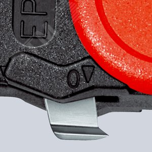 Стриппер для круглого кабеля режимы реза: по окружности и продольный зачистка: > 25 мм L-150 мм усиленная рукояткой из полиамида армированного фиберглассом блистер - фото 8