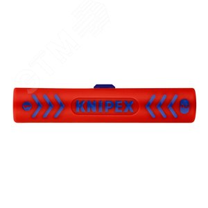 Стриппер для стандартных коаксиальных кабелей включая кабели для ТВ и спутниковых антенн круглые ПВХ кабели зачистка: коаксиальные 48 - 75 круглые 3x075 мм L-100 мм - фото 3