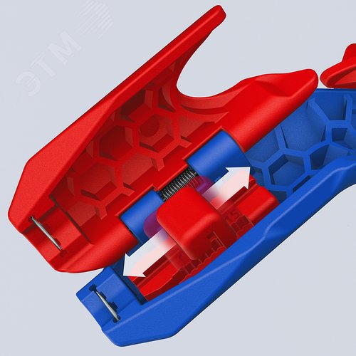Стриппер универсальный для круглых проводов, ErgoStrip PV  0.2-4 мм, d8-13 мм, длина 135 мм, дополнительная функция работы с PV кабелями (фотовольтаика), SB - фото 8